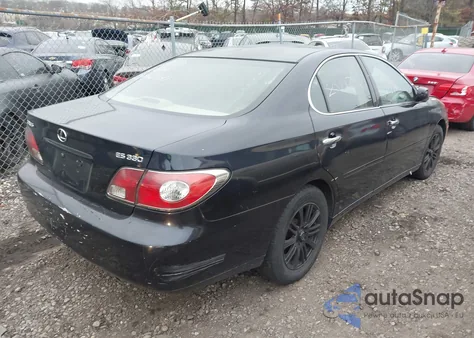 2004 Lexus Es 330 из США, поврежденный, VIN JTHBA30G345037250